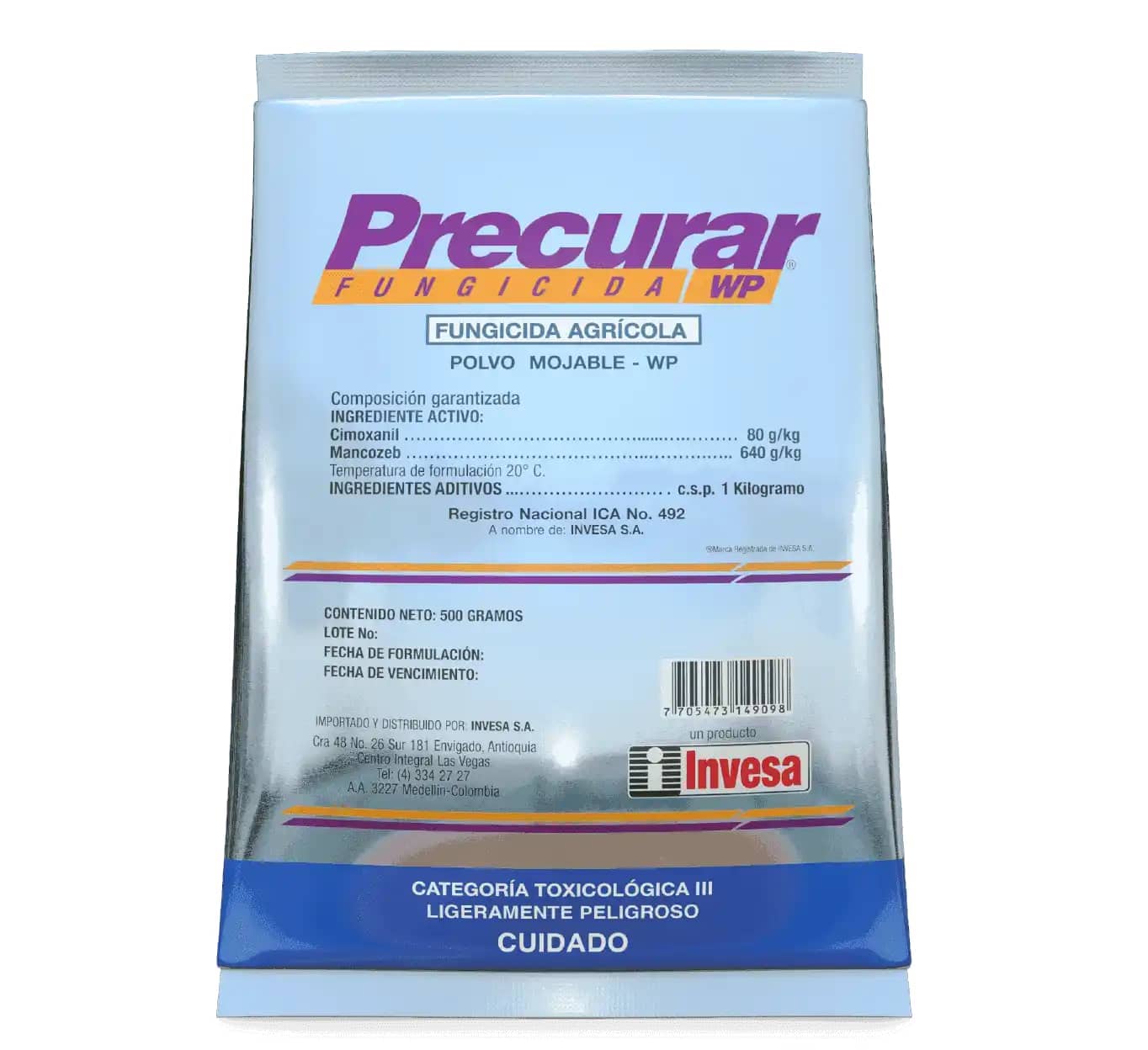 Fungicida Precurar Wp x 500 Gr