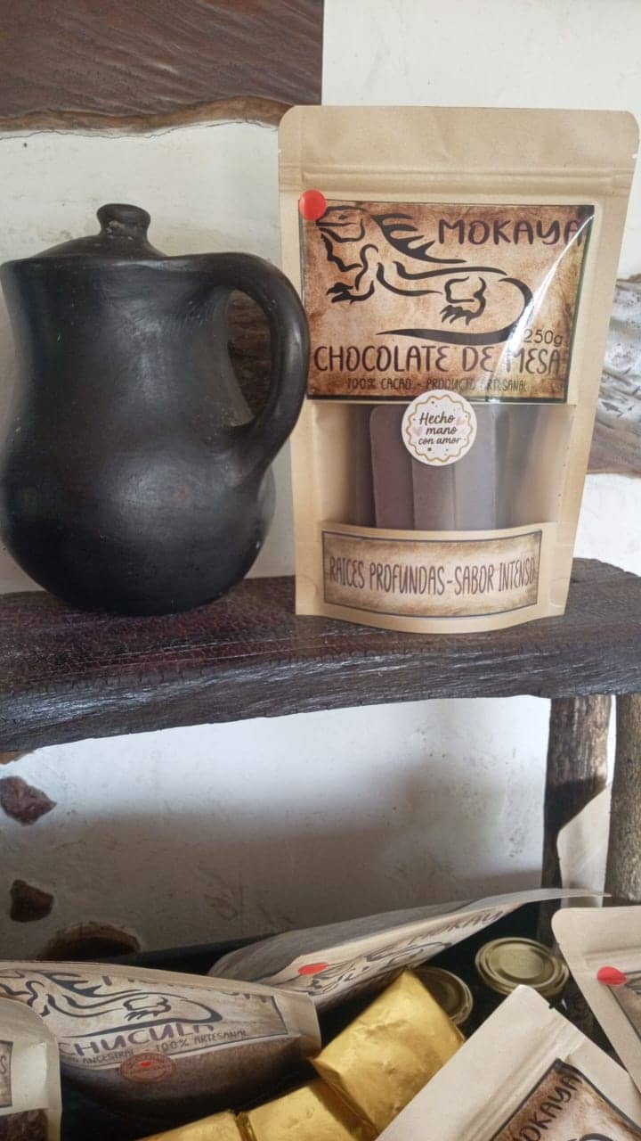 Chocolate de Mesa Artesanal 250g - 100 % cacao | MOKAYA