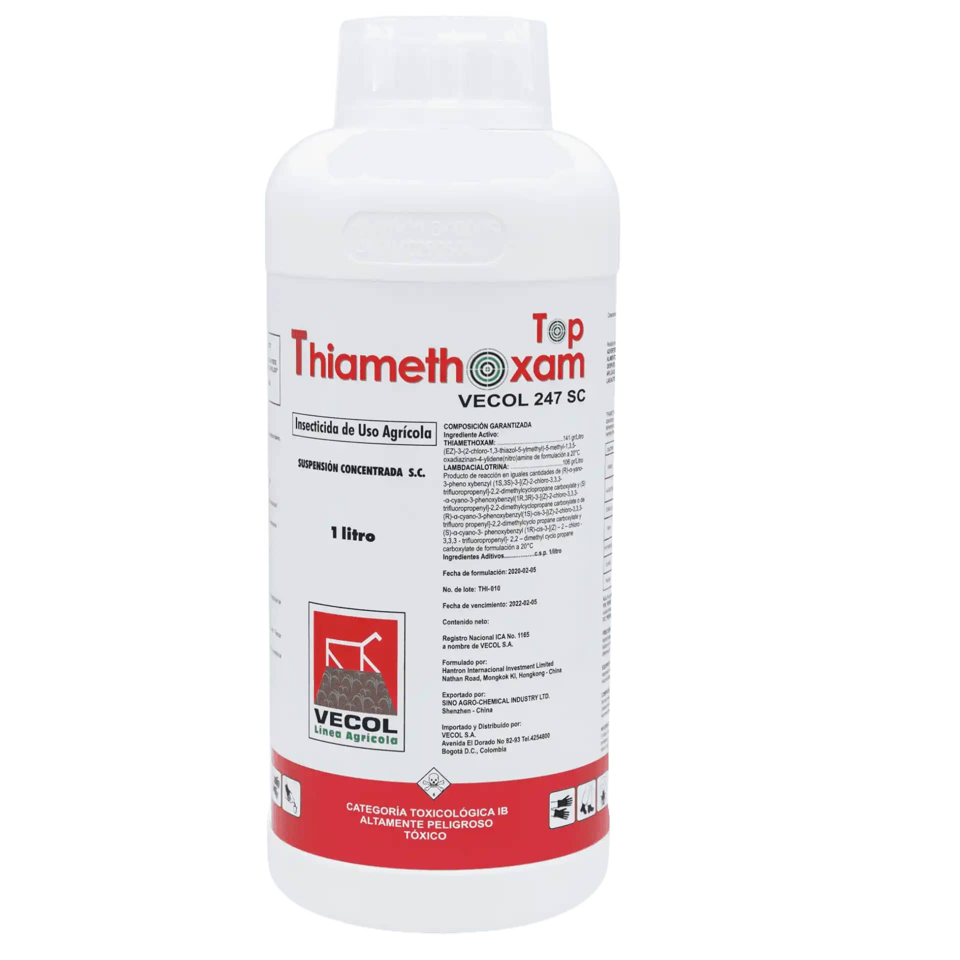 Thiamethoxam Top Vecol 247 SC x 4 L