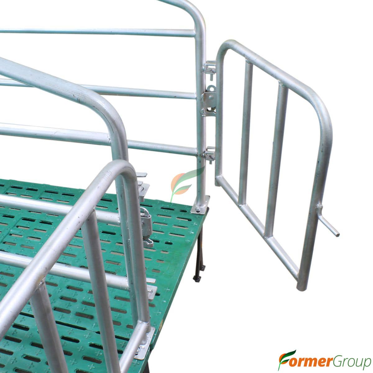 Jaula de Gestación 3 Cerdas Acero Galvanizado + Piso BMC