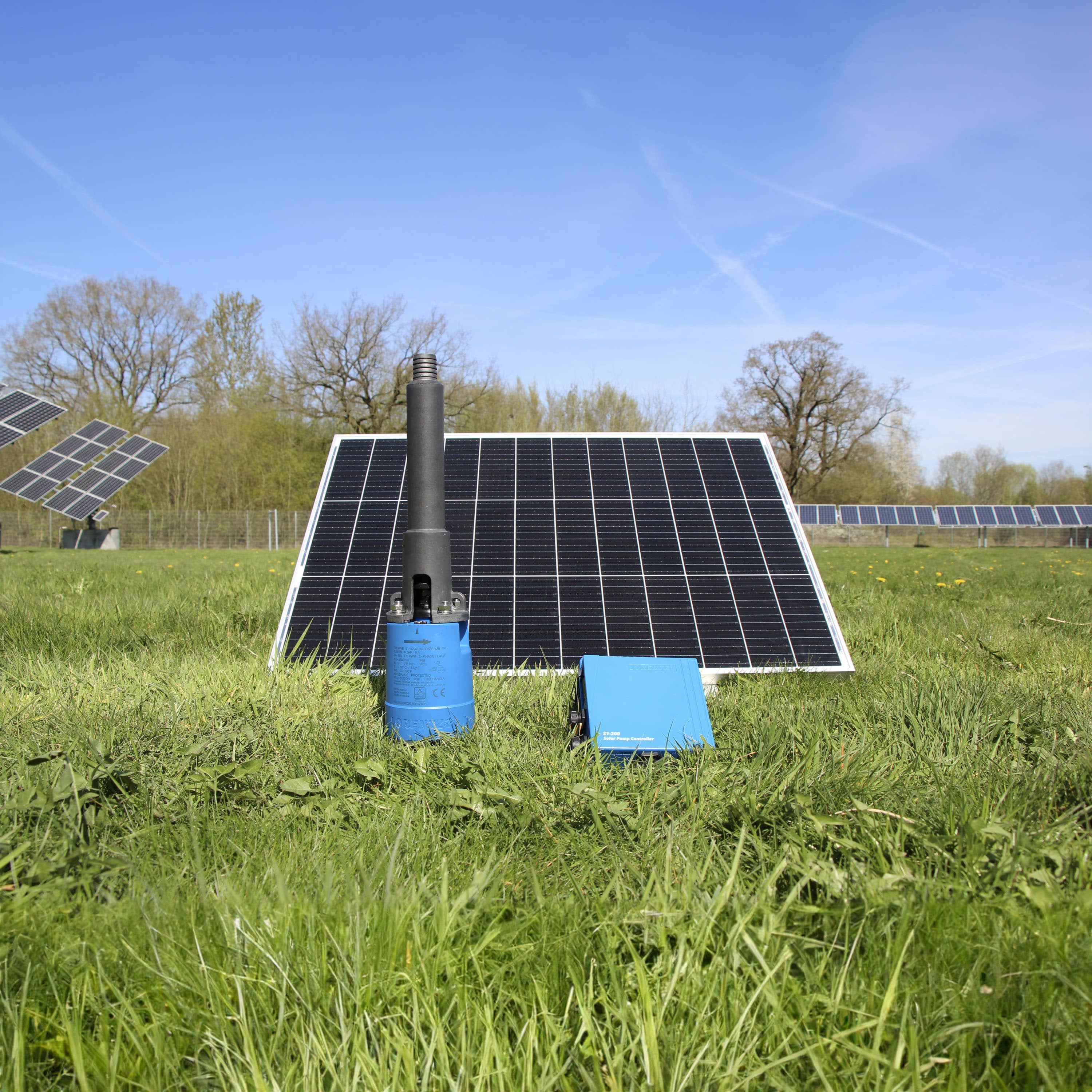 Electrobomba Solar S1-200 HR-07 Lorentz - Riego Eficaz