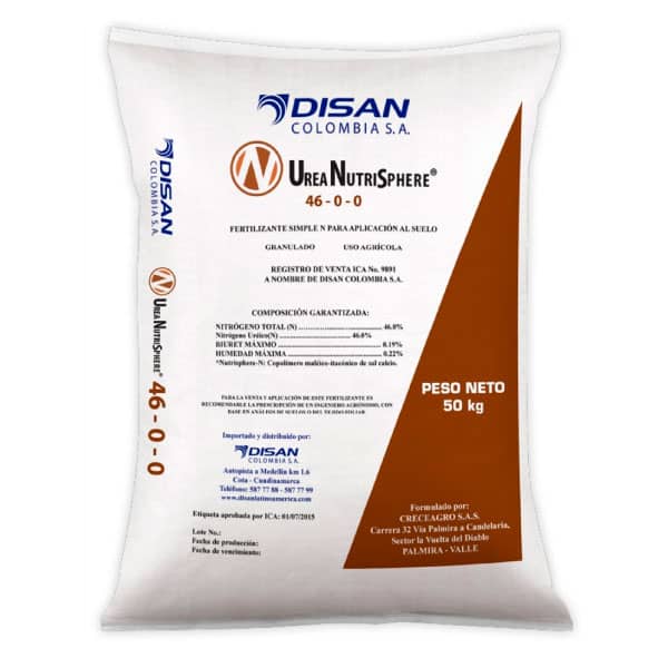 Fertilizante Urea Nutrisphere 50kg