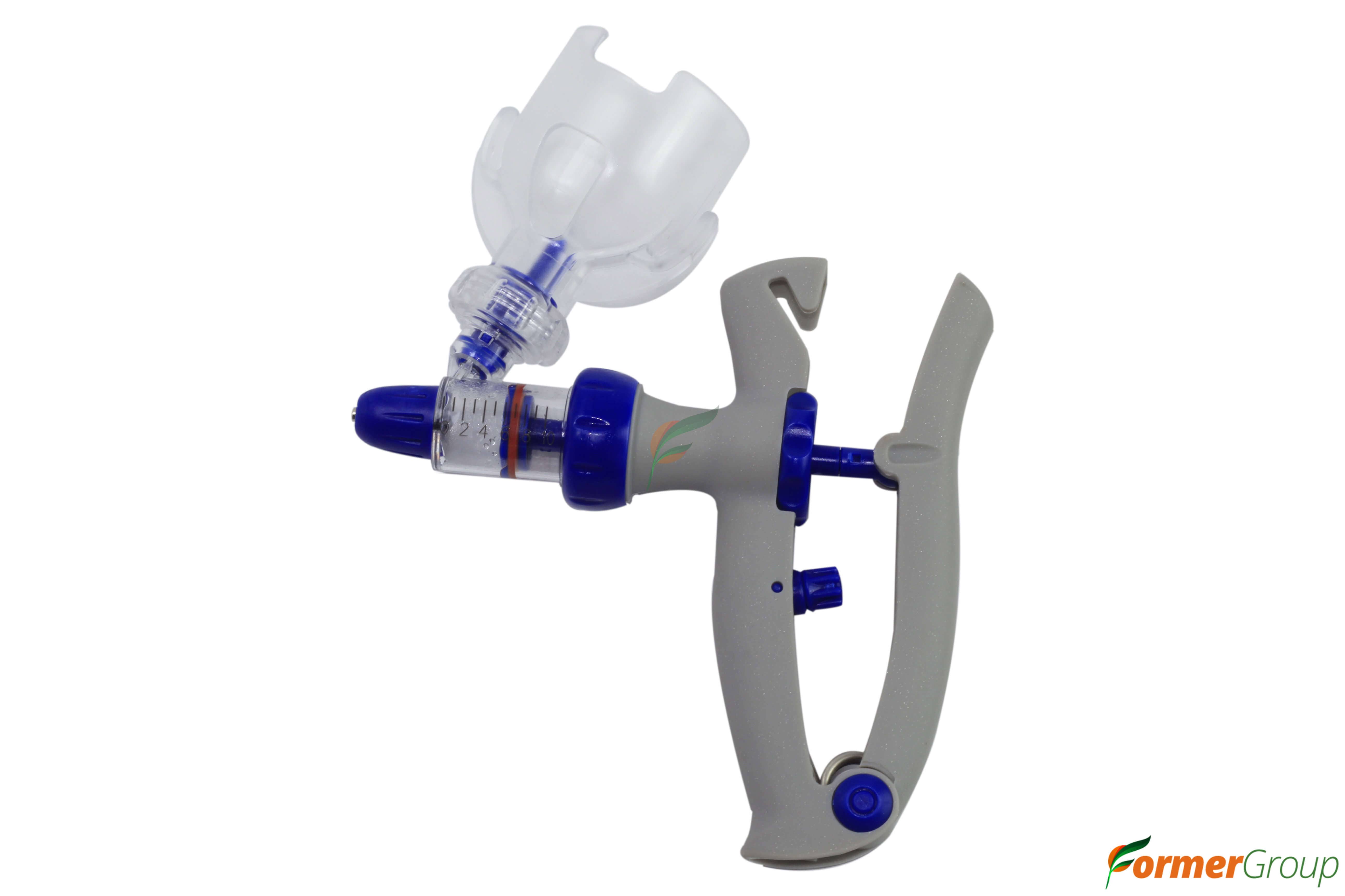 Jeringa Veterinaria Continua 10 ml Ajustable