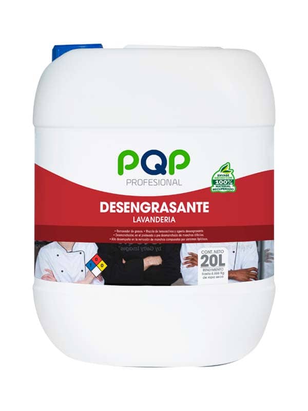 Desengrasante Lavandería PQP Pro 20 L