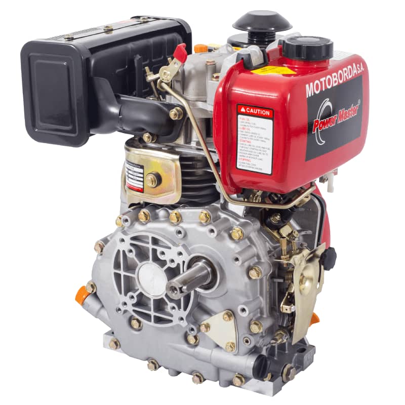 Motor Diésel 6.6 Hp 1800 RPM Eje Cuña | Trabajo Pesado