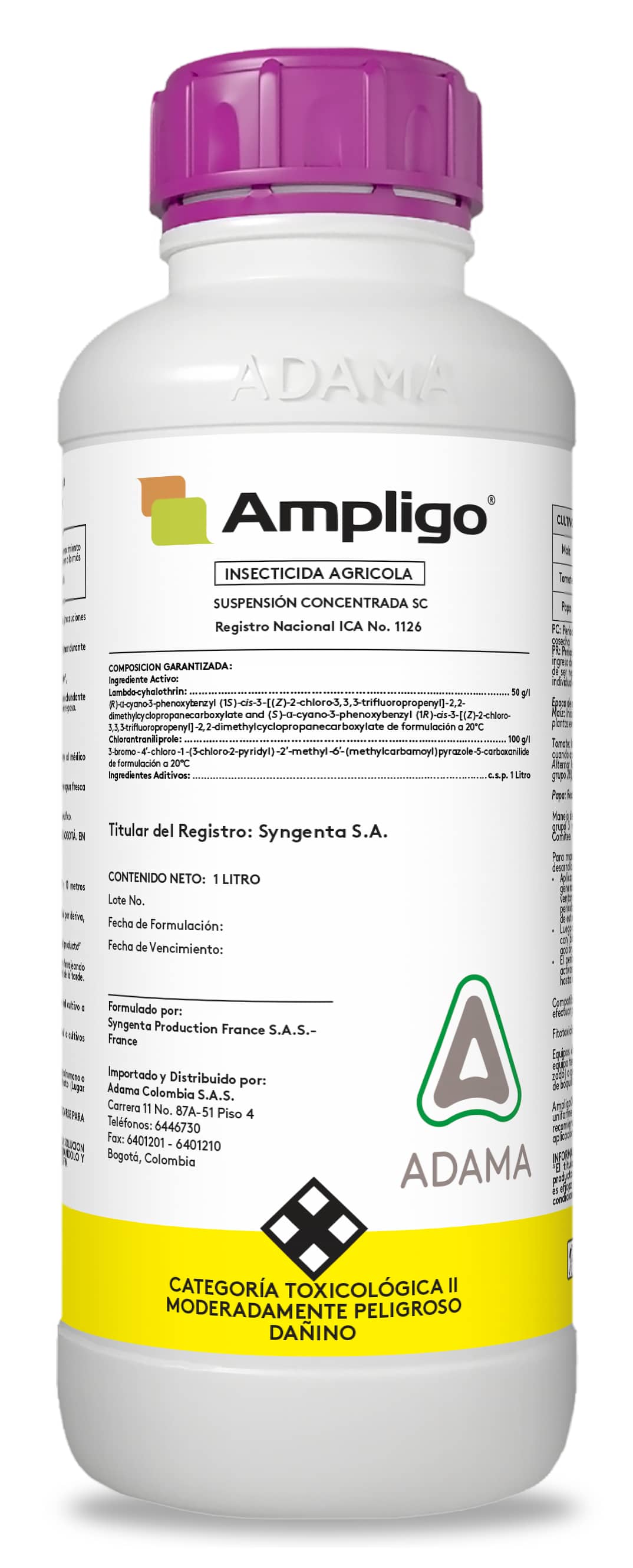 Insecticida Ampligo x 1 Lt - Adama