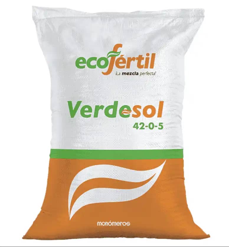 Fertilizante Verdesol 42-0-5 x 50 Kg - Ecofértil