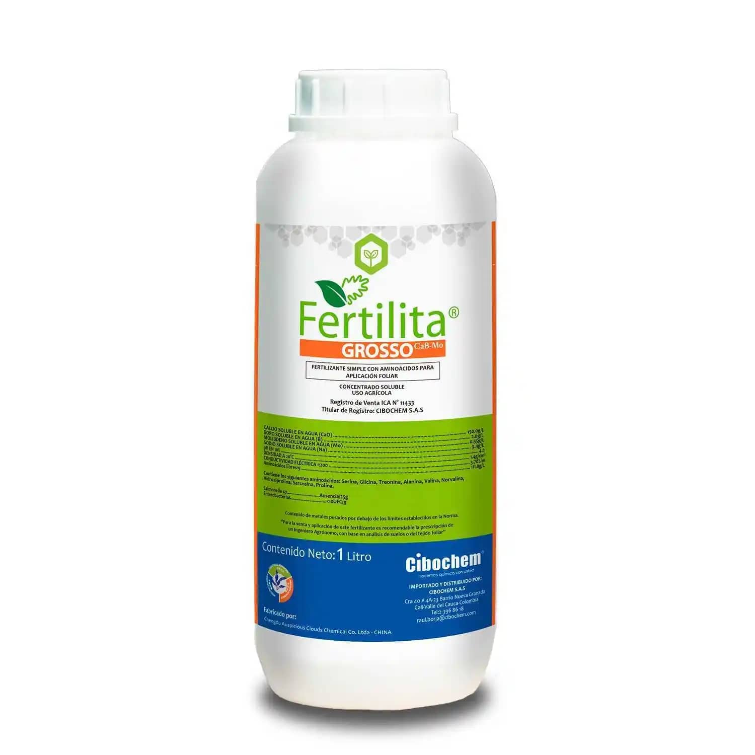 Bioestimulante Fertilita Grosso x 1 Lt