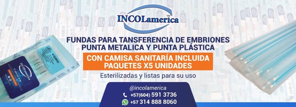 Funda de Transferencia de Embriones x25 unidades