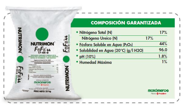 Fertilizante FerFos 17-44-0 x 50 Kg