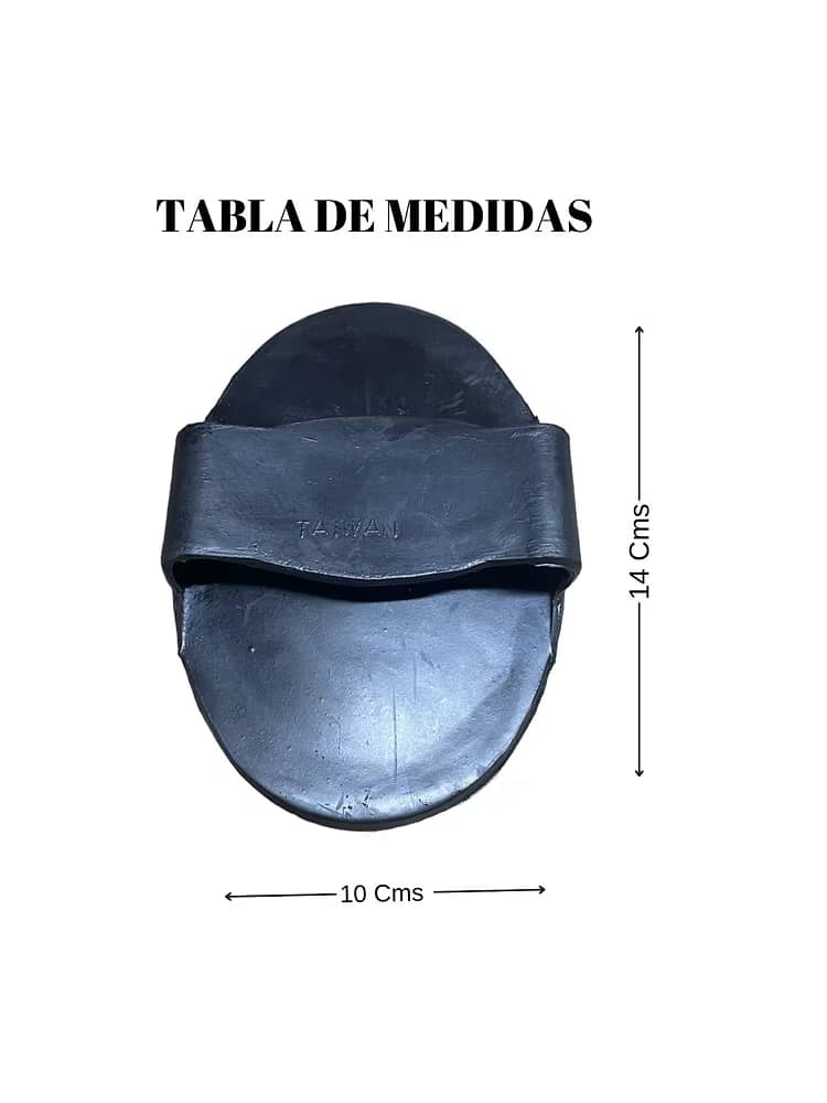 Rasqueta Tradicional Negra ALTORNO |Cuidado Equino