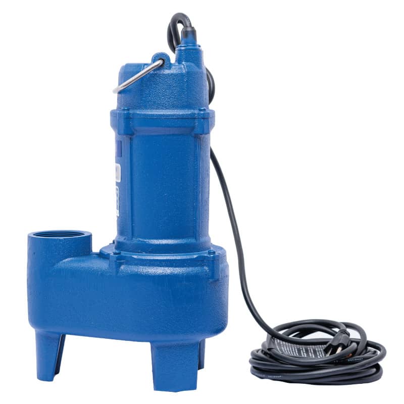 Electrobomba sumergible aguas residuales 1/2 HP 383 L/min