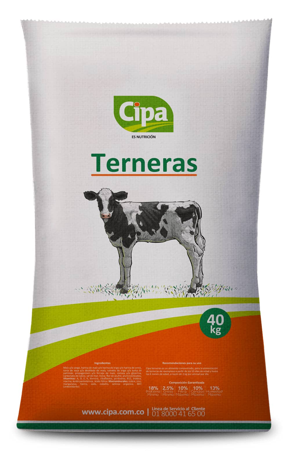 Alimento Concentrado para Terneras CIPA | Cría y Reemplazo de Terneras