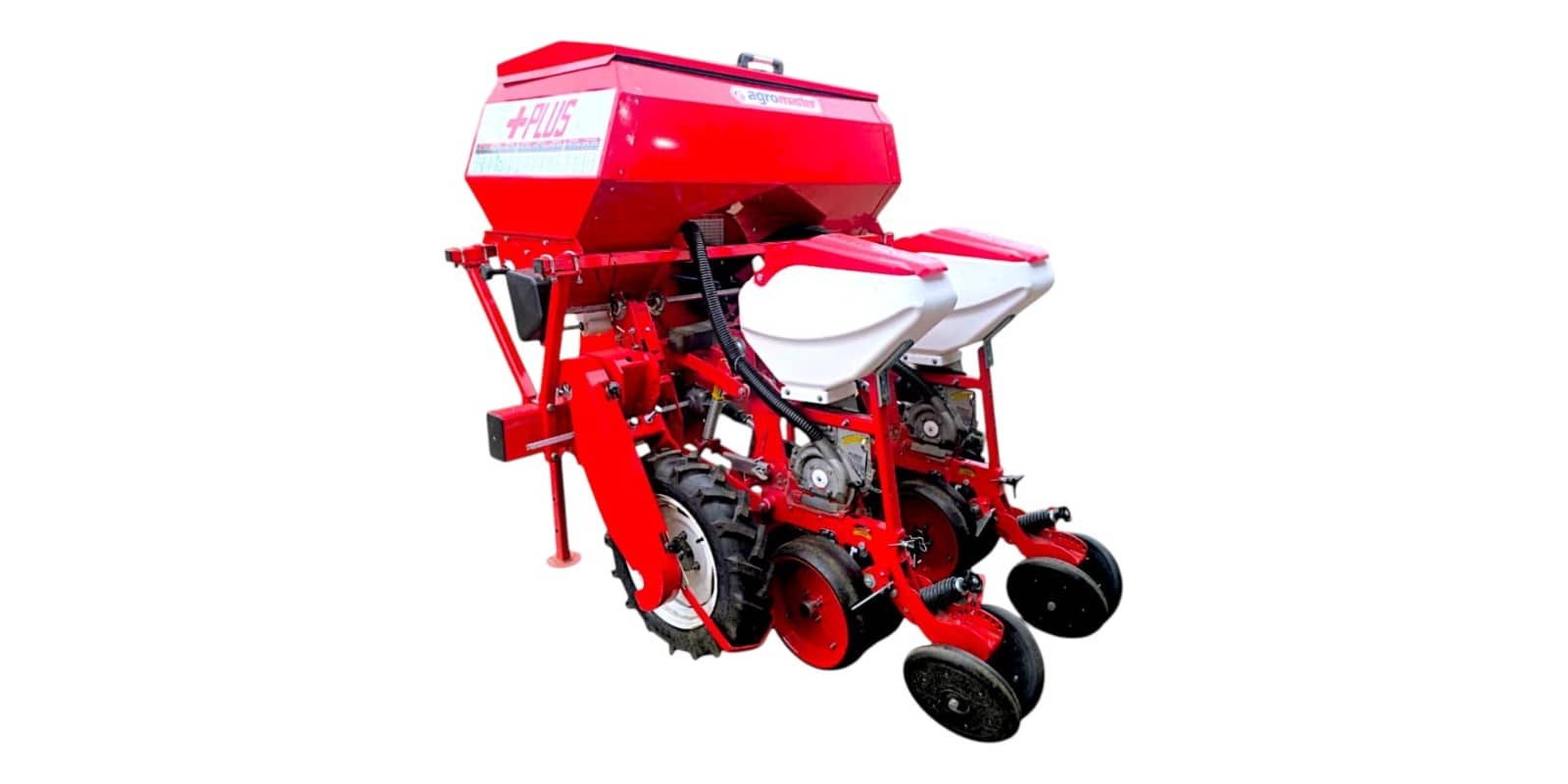 Sembradora de precisión neumática Agromaster con fertilizadora