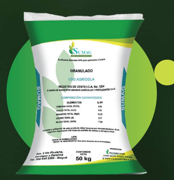 Fertilizante Sumag x 25 Kg