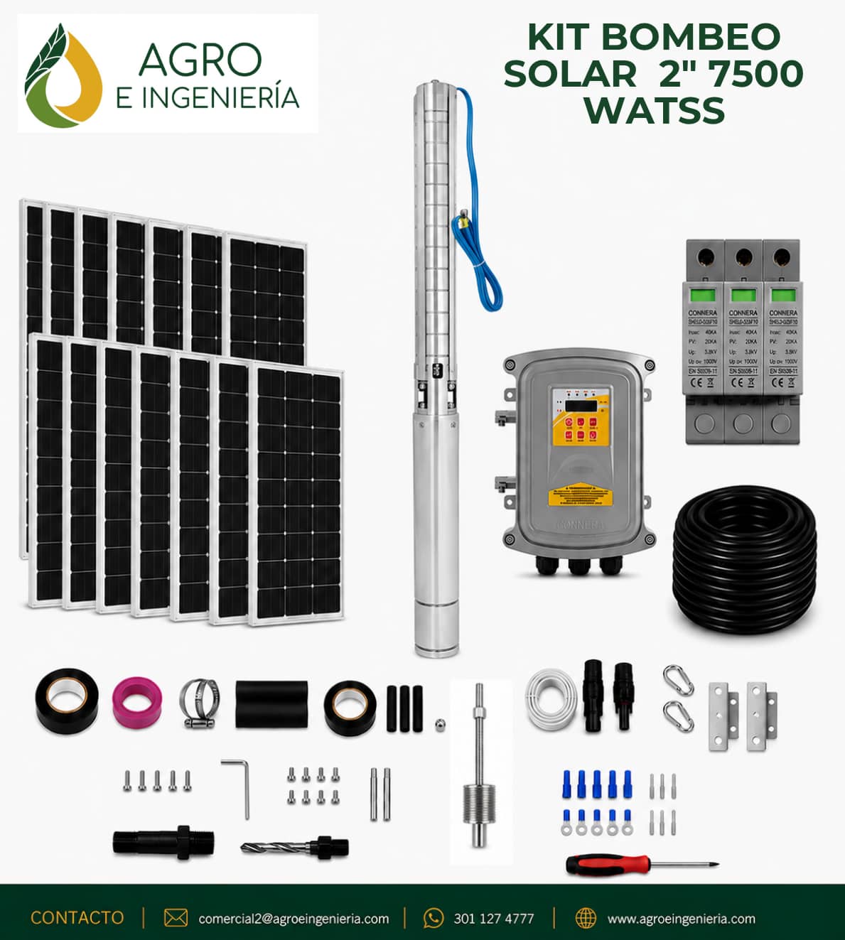 Sistemas de Bombeo Solar para Riego | Alta Eficiencia