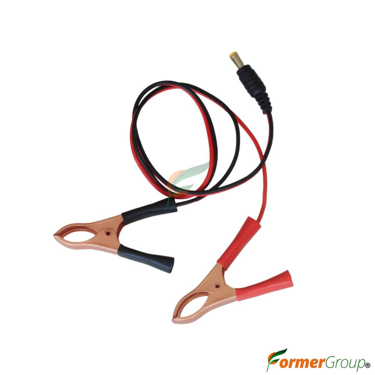 Cable 12V para Incubadora con Pinzas – Respaldo Energético