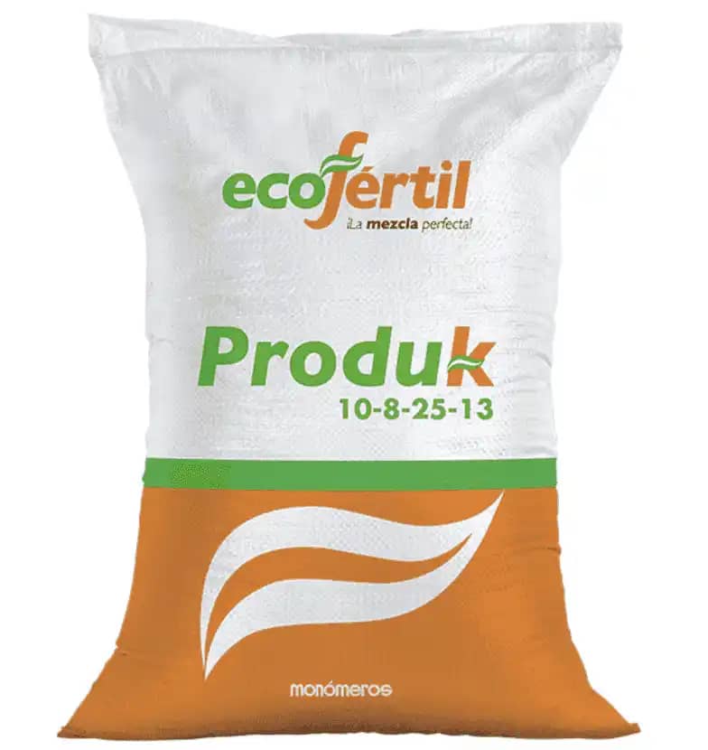 Fertilizante Produ-K 10-8-25-3 x 50kg