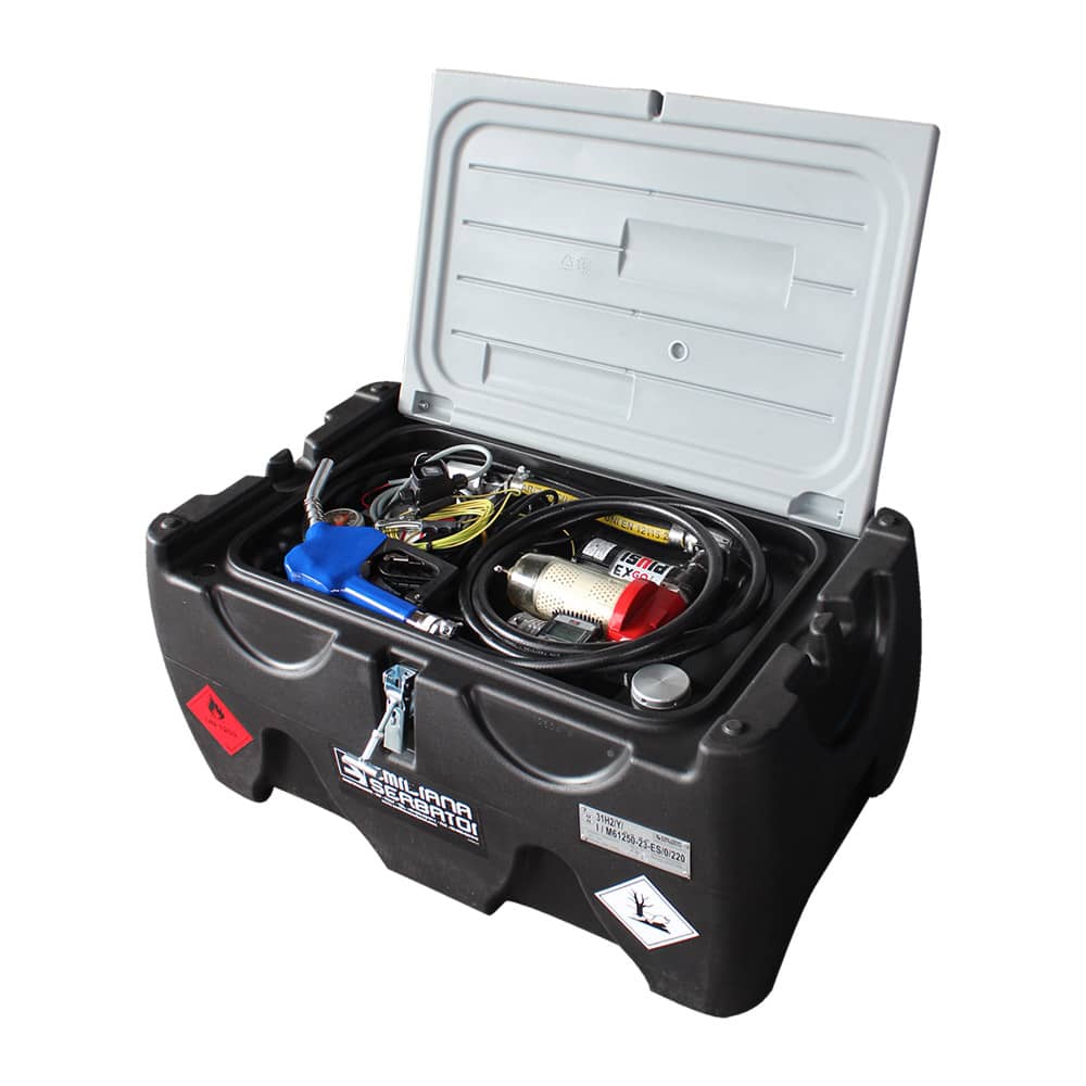 Tanque Móvil Combustible 40 Galones PRO 12V