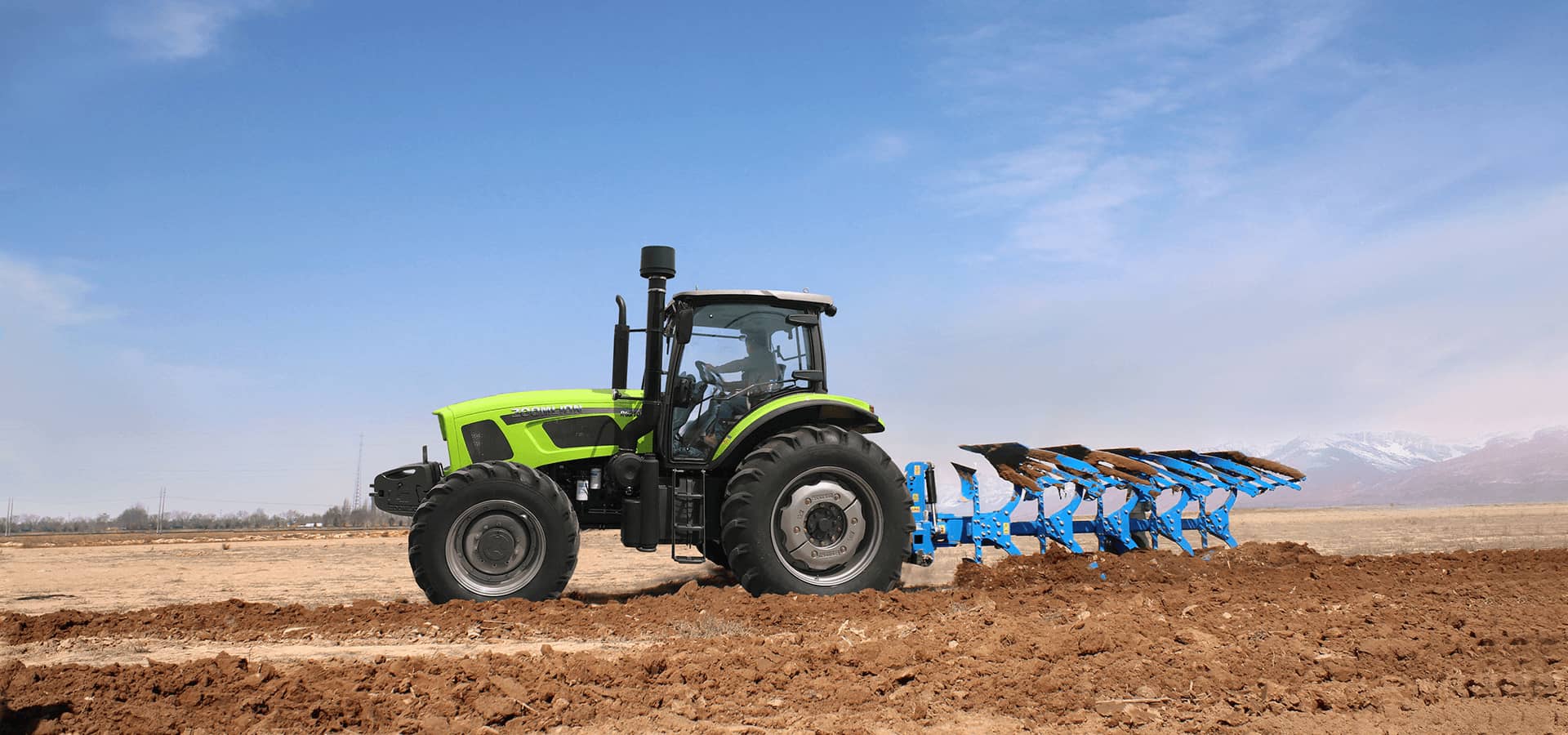 Tractor Zoomlion RG 1804 / 2004 – 4x4, 180 y 200 HP