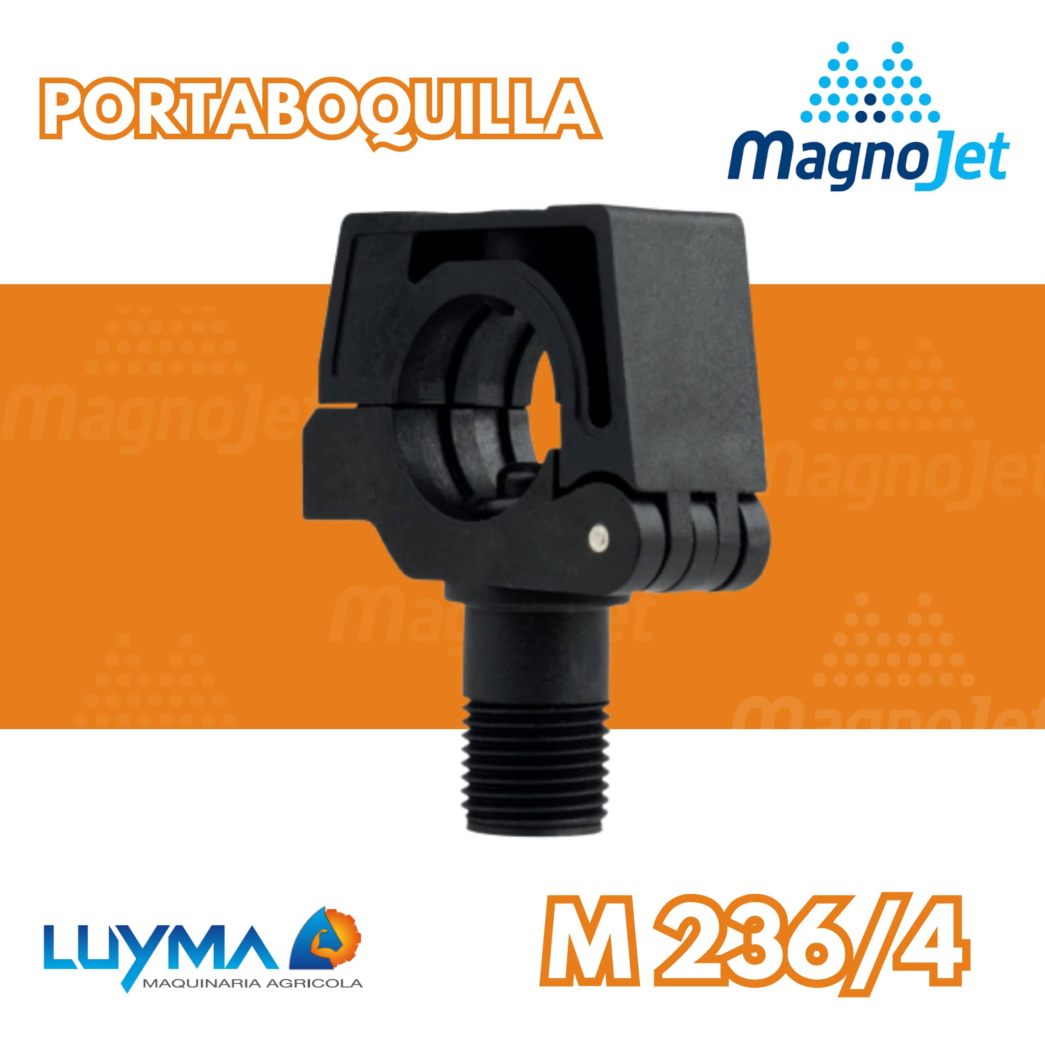 Portaboquilla Magnojet 1/2 Rosca 11/16 | Alta Presión