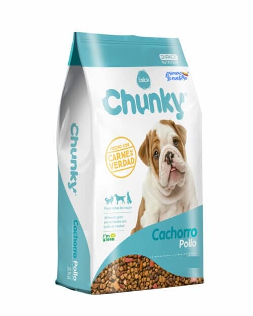 Alimento para perros Chunky Cachorro Pollo x 9 kg - Italcol