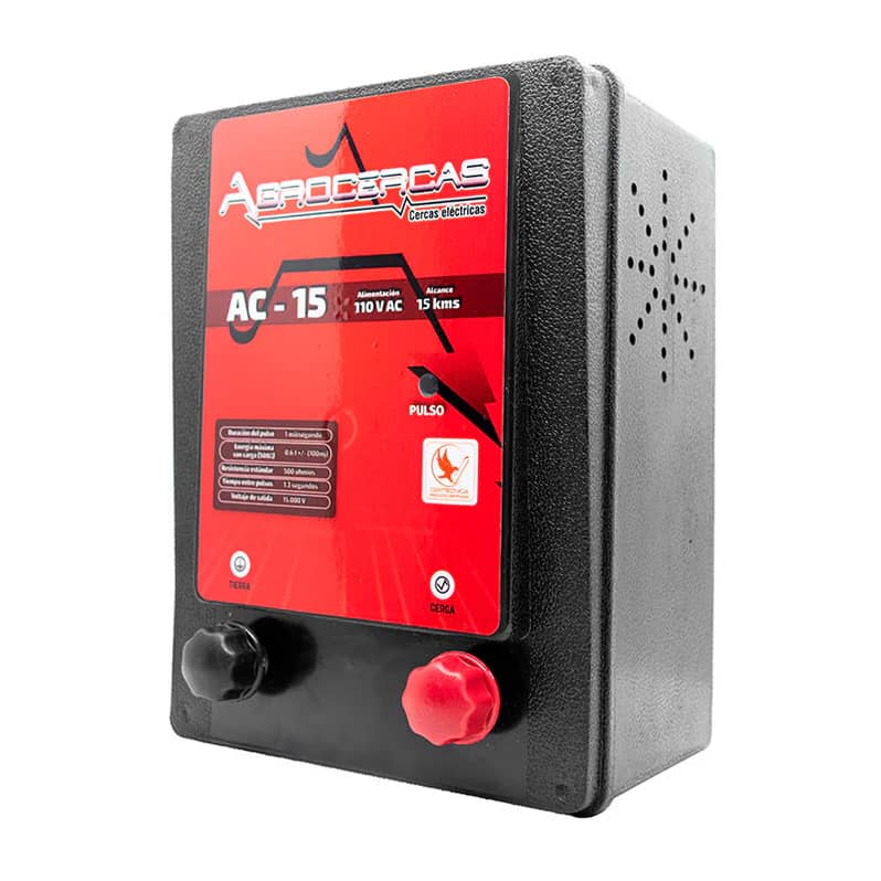 Impulsor Agrocercas AC-15 110V | Alcance 15 Km