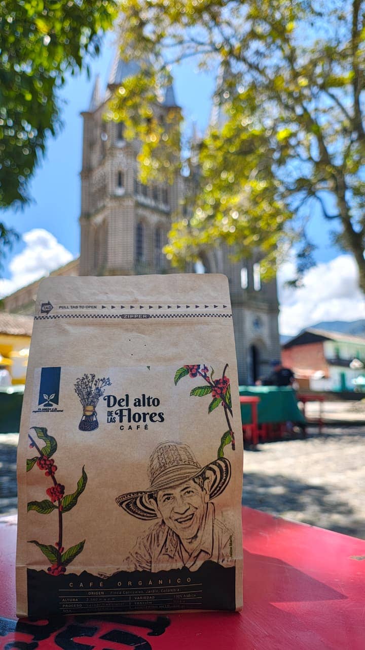 Café Blend Arábica Tostión Media 500 g | En Grano o Molido | Café del Alto de las Flores