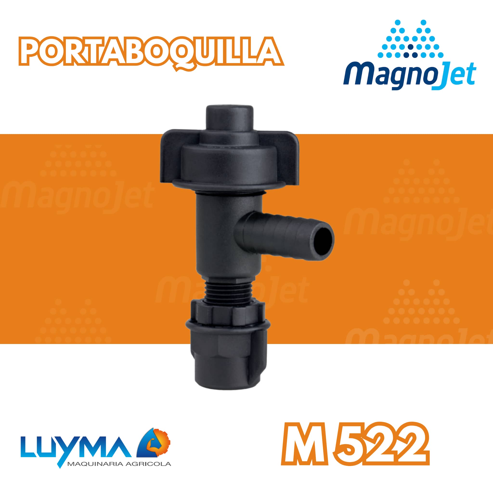 Portaboquilla en L 1/2 Antigoteo JCT | Magnojet