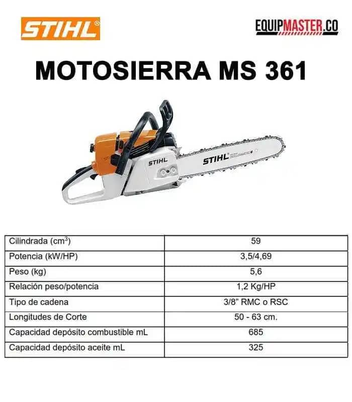Motosierra STIHL MS361