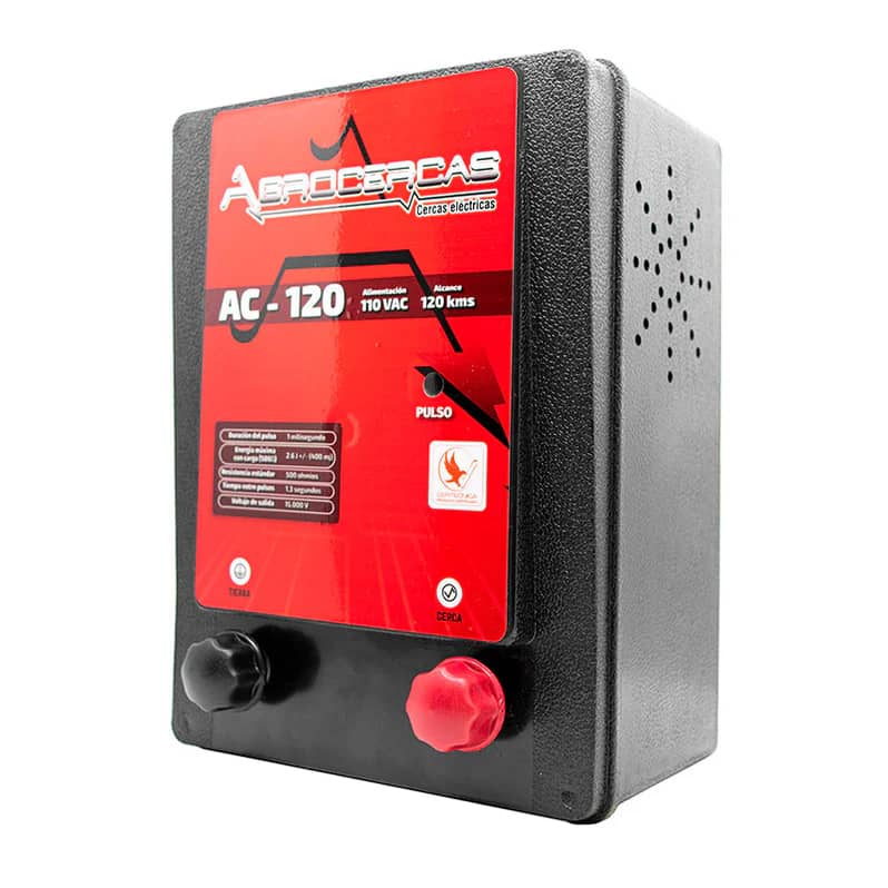 Impulsor Agrocercas AC-120 110V | Alcance 120Km