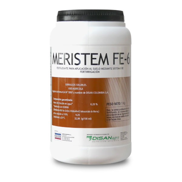 Fertilizante NPK Meristem FE-6