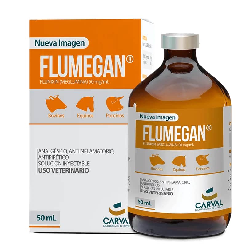 Flumegan Carval 50 mL – Analgésico, Antiinflamatorio y Antipirético