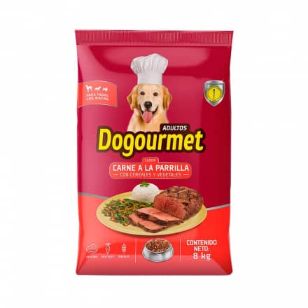 Alimento para perros sabor a carne x 8 kg - Dogourmet Adultos
