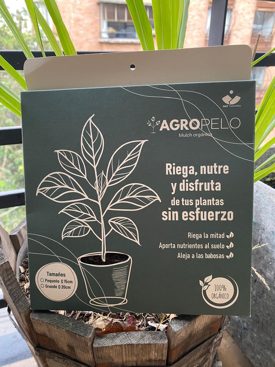 AgroPelo Disco para Materas 15cm