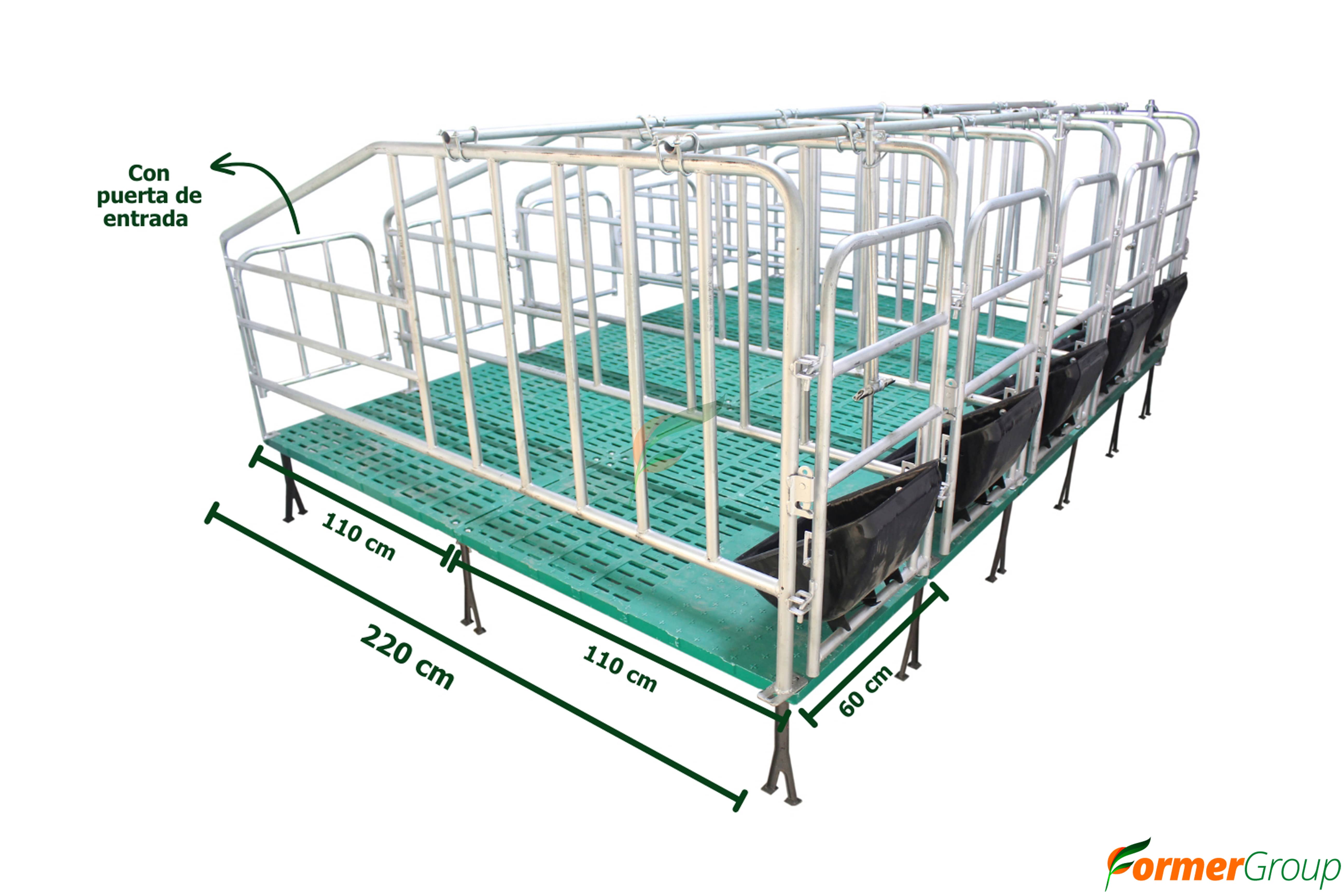 Jaula Gestadora X5 Modulos