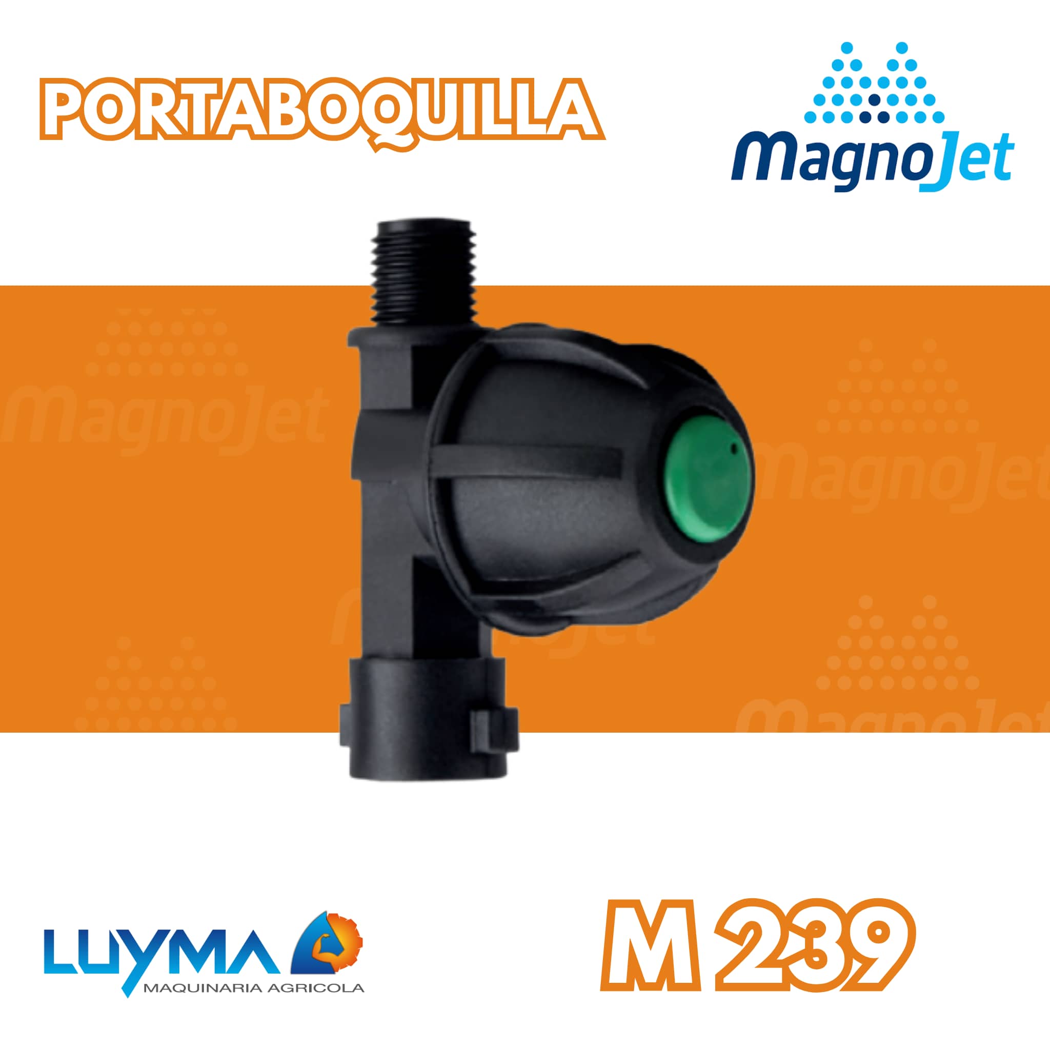 Portaboquilla Magnojet 3/4 Antigoteo | Alta Presión