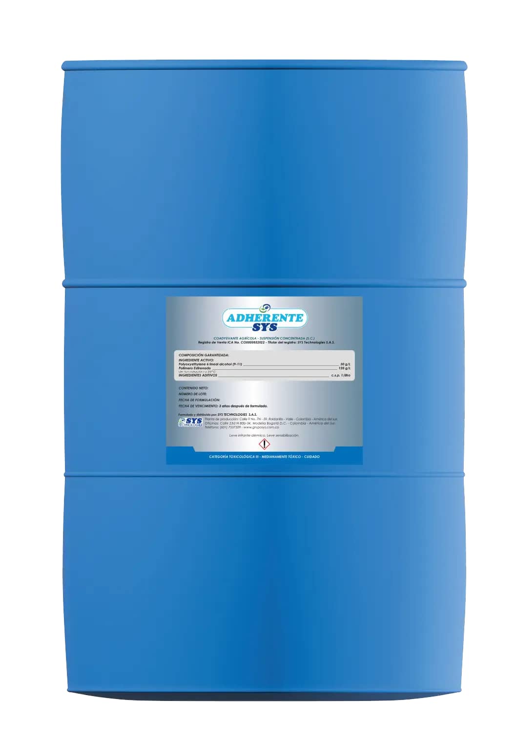 Adherente SYS 200L agrícola alto desempeño