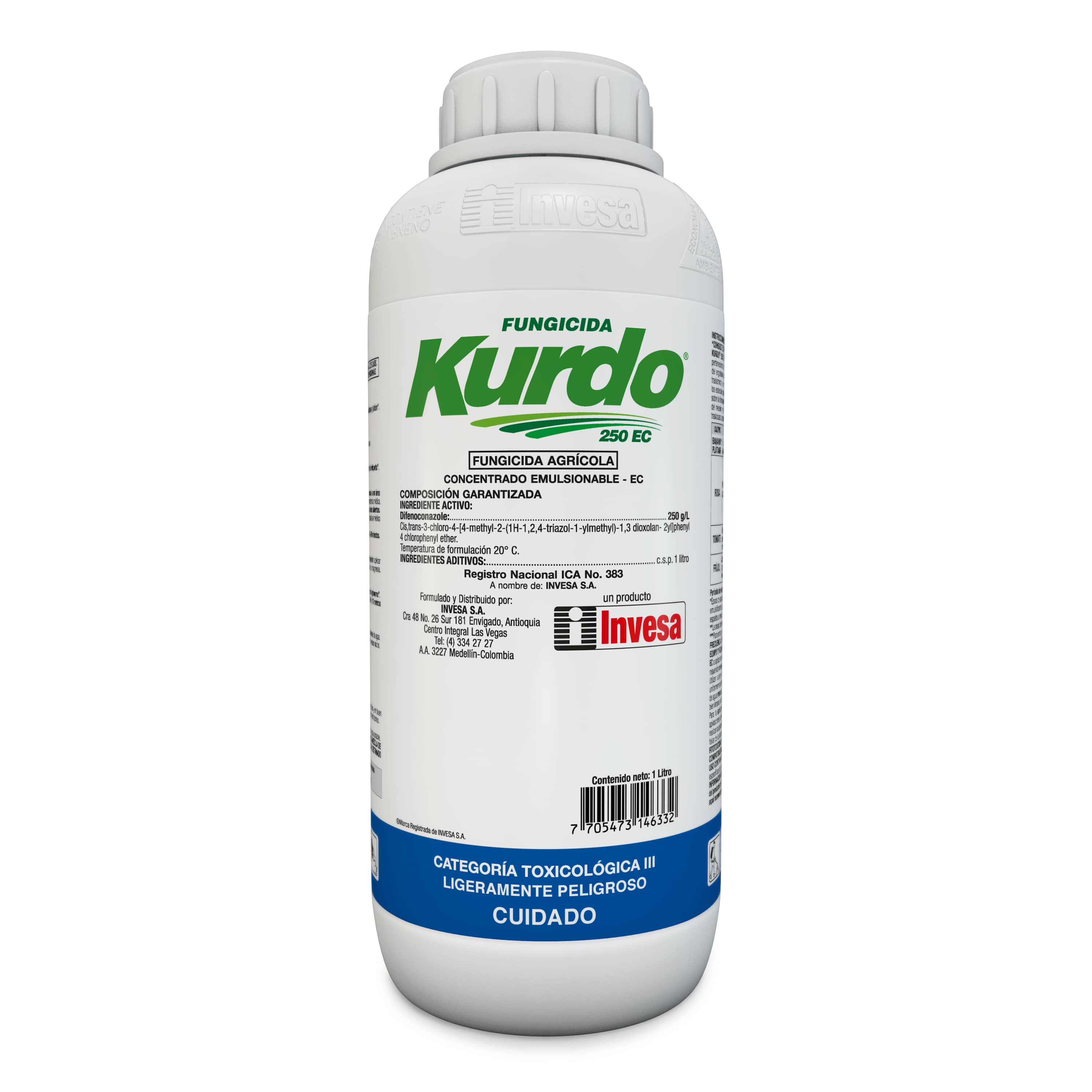 Fungicida Sistémico Kurdo 250 EC X litro