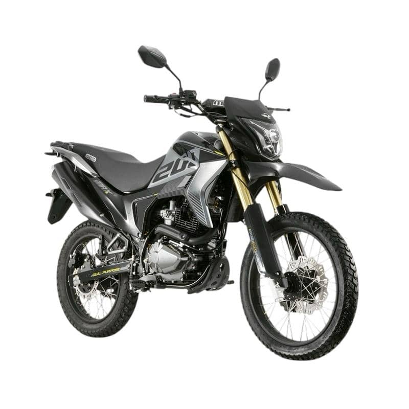 Victory MRX 200 moto enduro de 199,6 cc con ABS y Trakku GPS