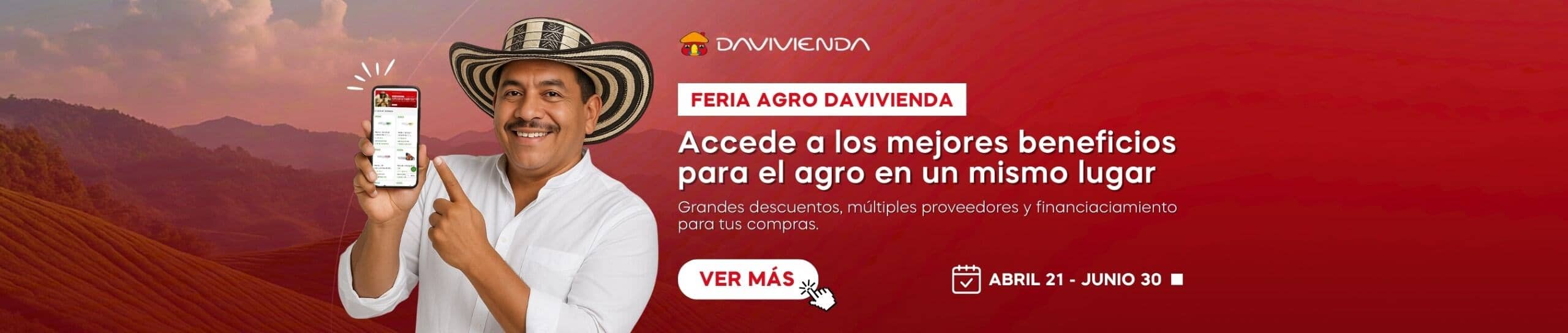 Descuentos exclusivos Feria Agro Davivienda