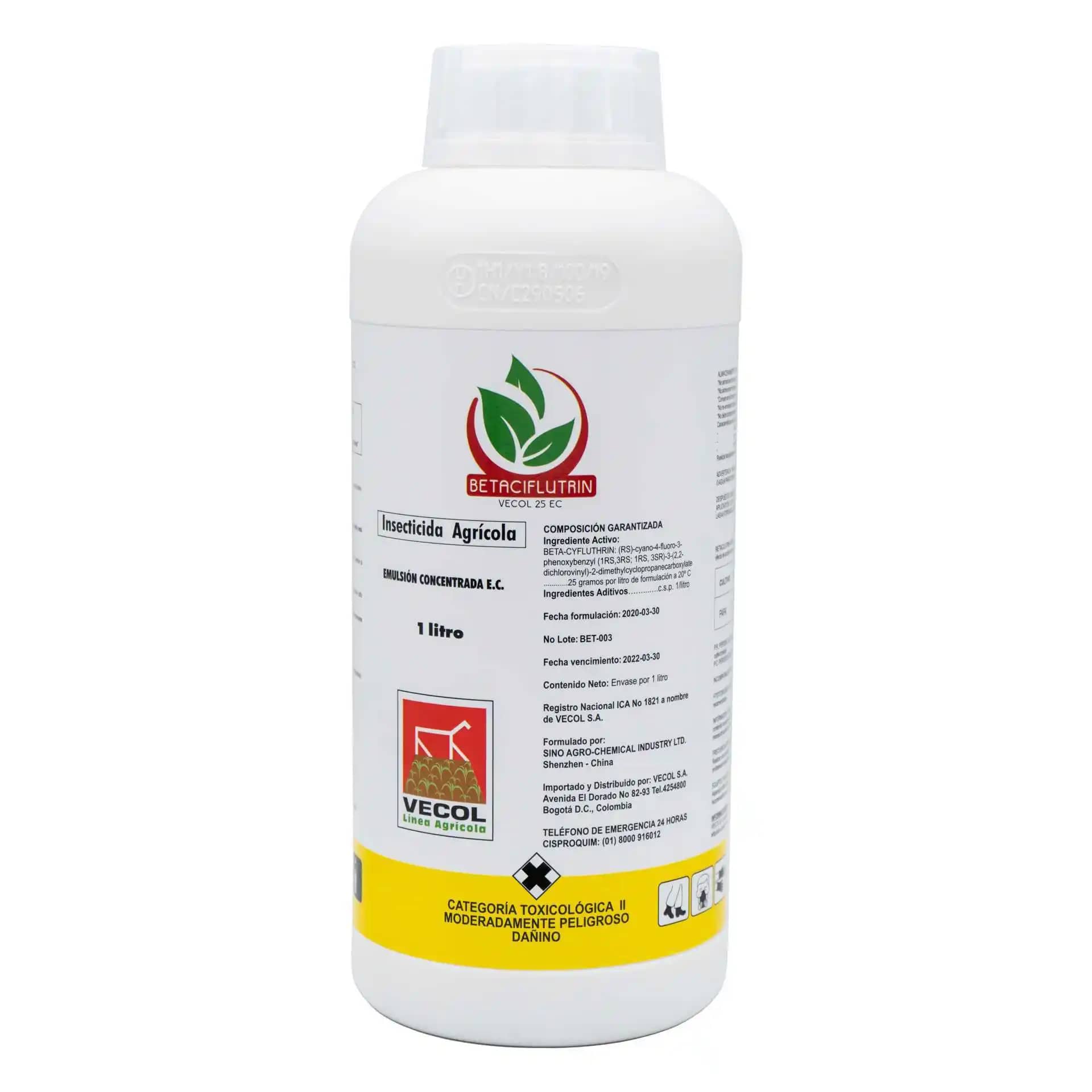 Betaciflutrin Vecol 25 EC x 250 ml