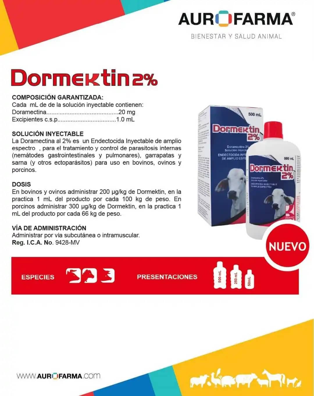 Dormektin 2% x 500 Ml