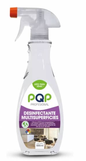 Desinfectante PQP Pro Multisuperficies 500ml | Limpieza Total