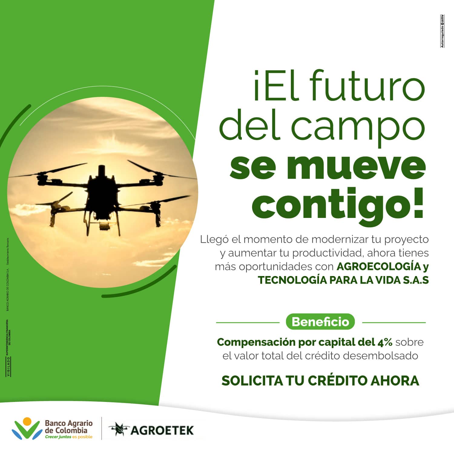 Convenio Drones con AGROETEK
