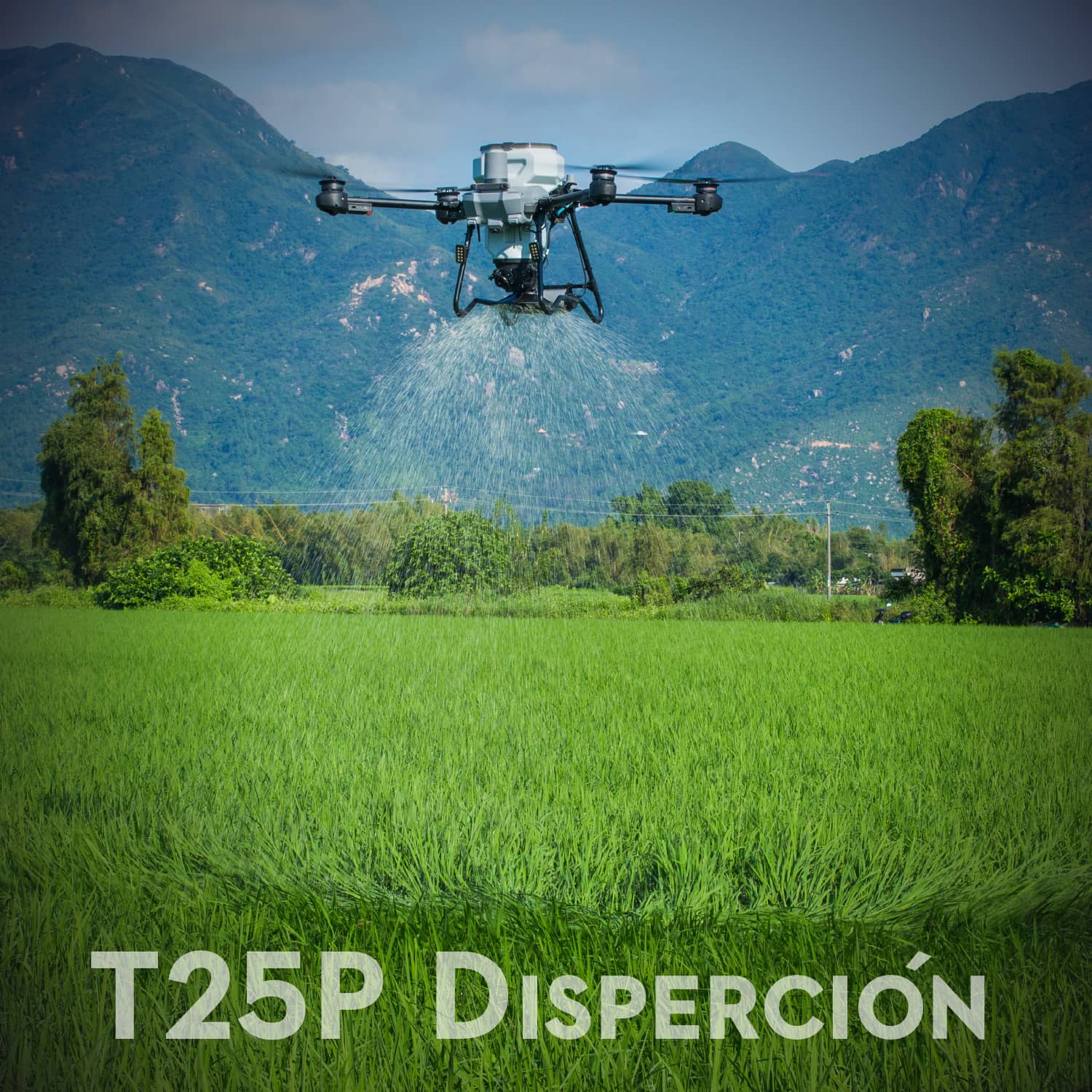 Dron agrícola DJI AGRAS T25P para cultivos medianos