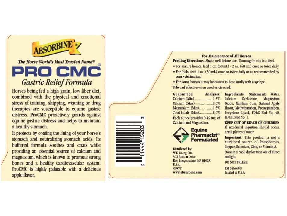 PRO CMC Caballos | Suplemento digestivo calcio y magnesio