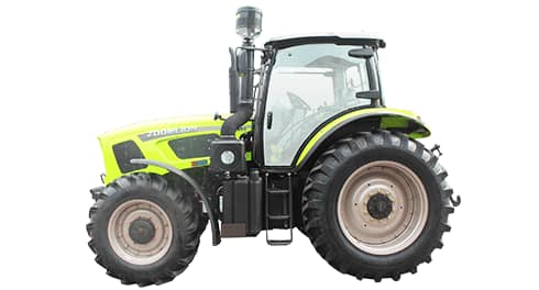 Tractor ZOOMLION RS 1304/1604: motor turbo diésel de 130–160 HP
