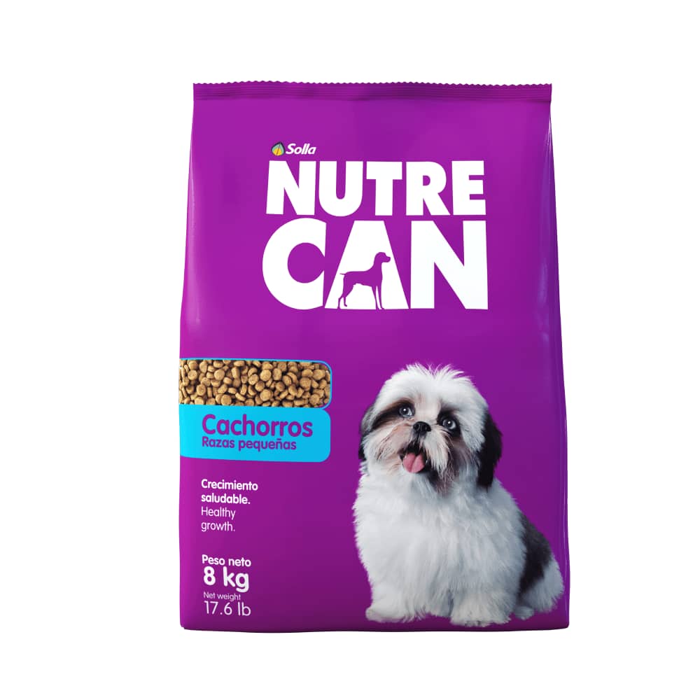 Nutrecan Cachorros Razas Pequeñas x 8 kg