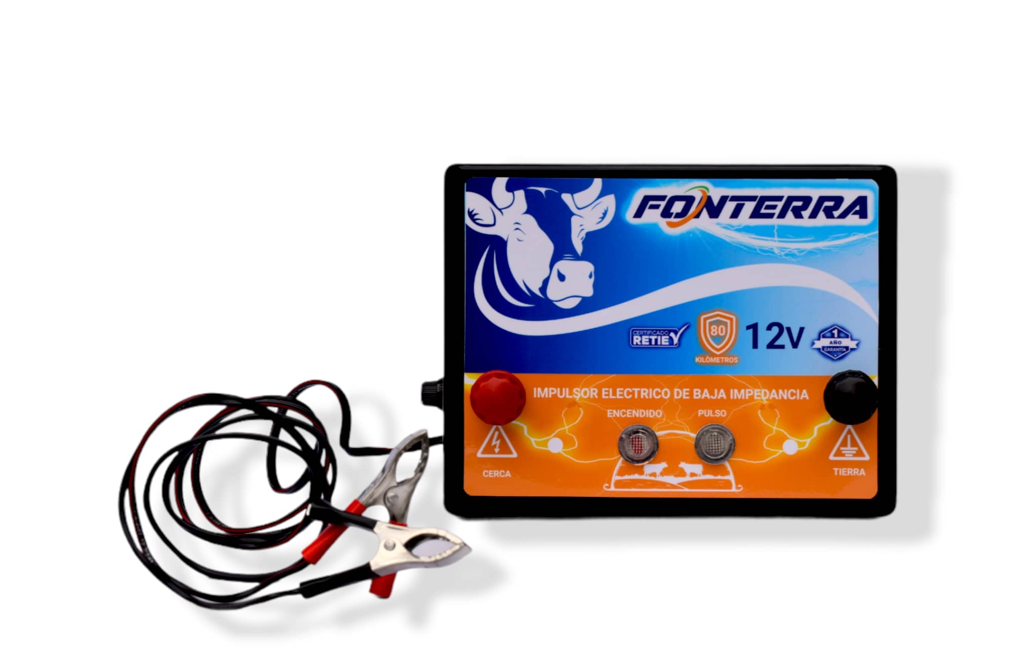Impulsor cerca eléctrica 80km - 12v - Fonterra